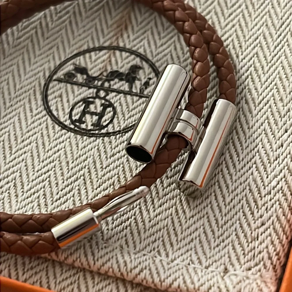 Hermes Tournis Tresse Bracelet